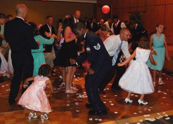 Dance party limousine